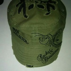 Military style bling Fashion cap